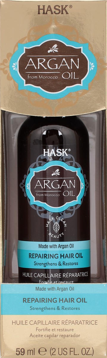 slide 6 of 9, Hask Argan Oil Repairing Hair Oil 2 fl oz, 2 fl oz