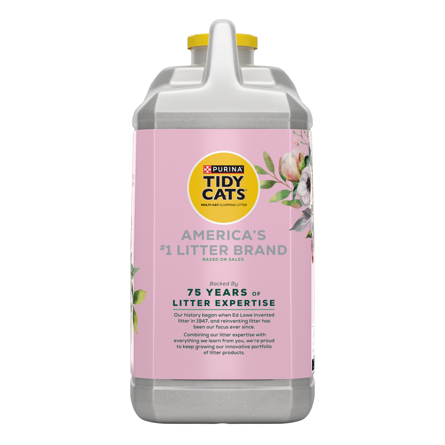 slide 4 of 4, Tidy Cats Fresh Blooms Cat Litter, 20 lb Jug, 20 lb