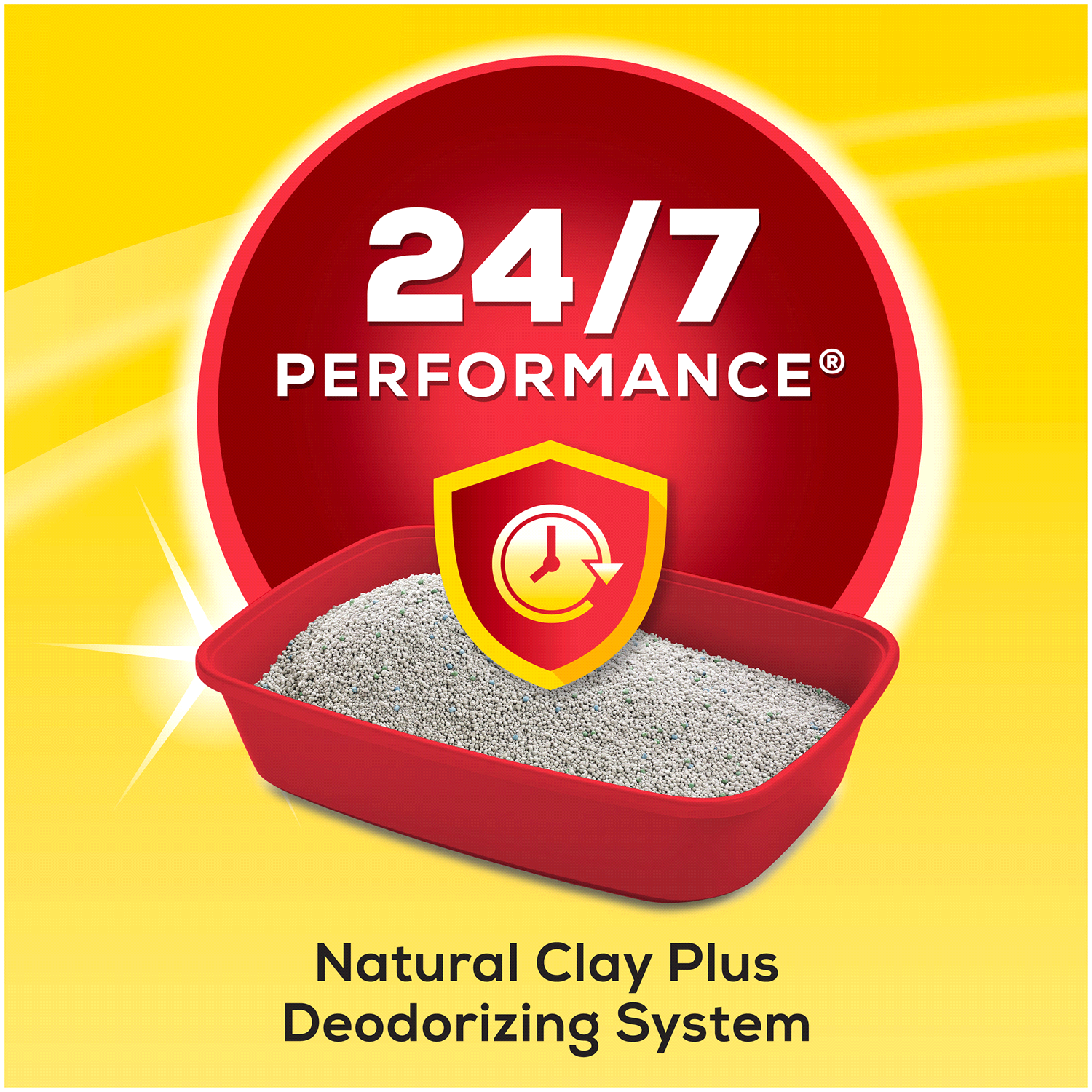 slide 2 of 5, Tidy Cats Purina Tidy Cats Clumping Cat Litter, 24/7 Performance Multi Cat Litter - 40 lb. Box, 40 lb