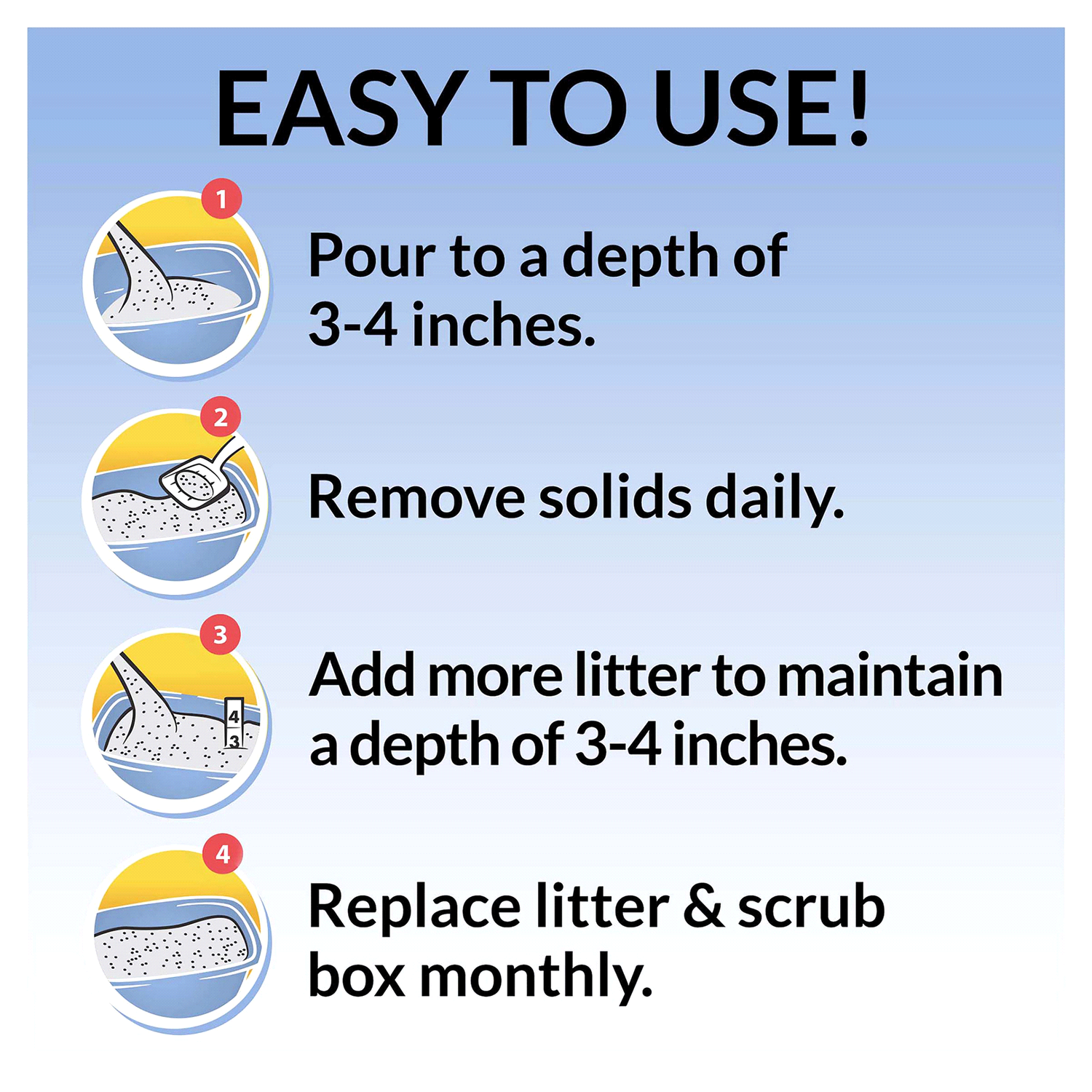 slide 4 of 5, Tidy Cats Purina Tidy Cats Light Weight, Low Dust, Clumping Cat Litter, LightWeight Instant Action Cat Litter - 17 lb. Pail, 17 lb