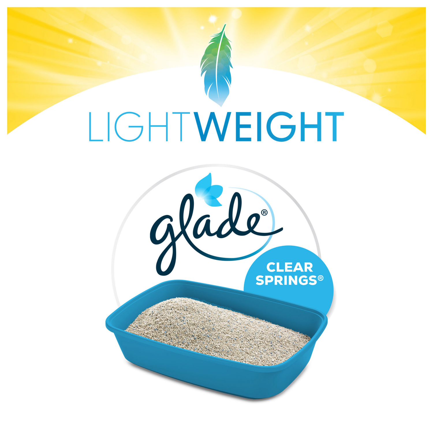 slide 5 of 5, Tidy Cats Purina Tidy Cats Low Dust, Multi Cat, Clumping Cat Litter Odor Control Formula, LightWeight Glade Clear Springs - 17 lb. Pail, 17 lb