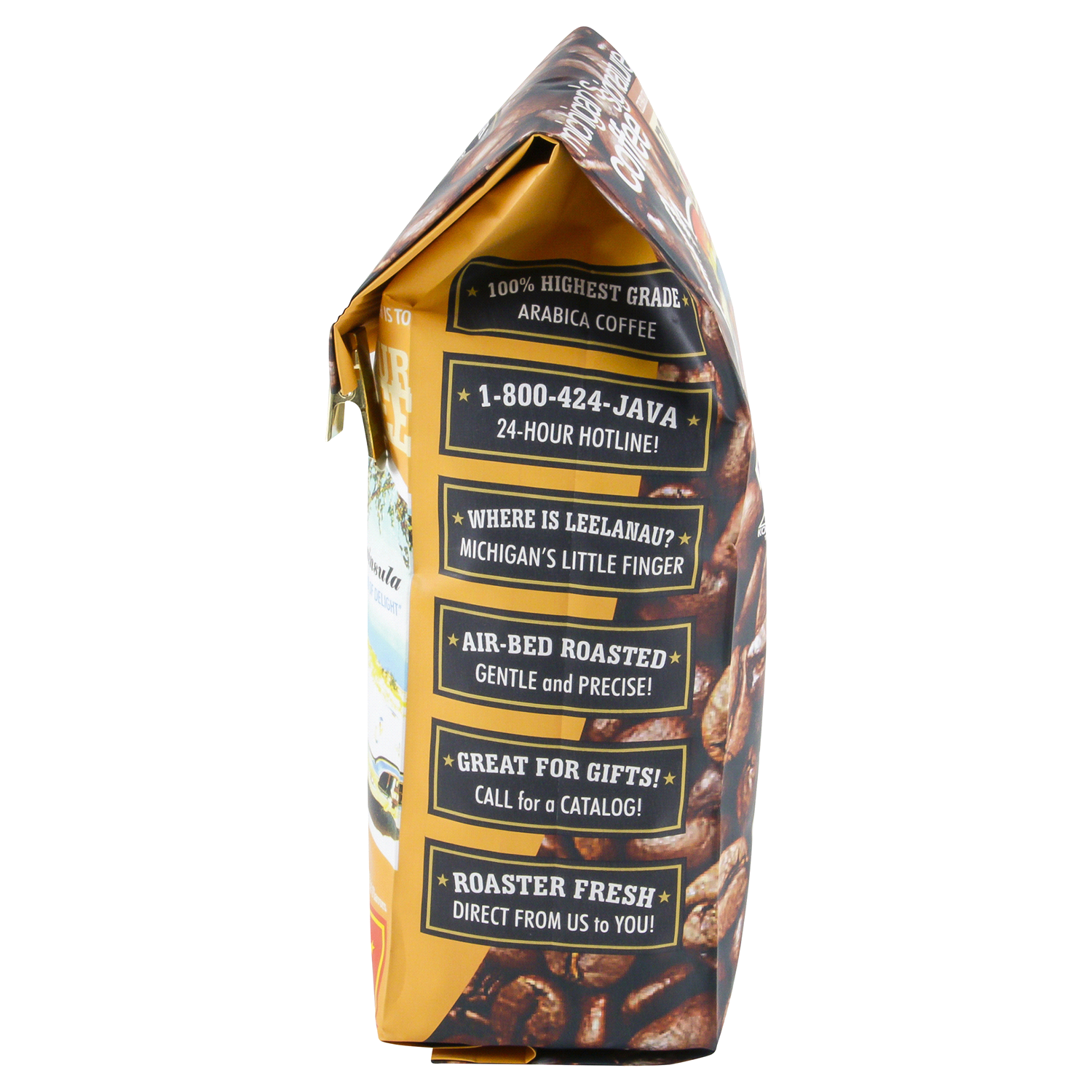 slide 2 of 3, Leelanau Coffee Leelanau Snicker Cookie Premium Ground Cookie - 12 oz, 12 oz