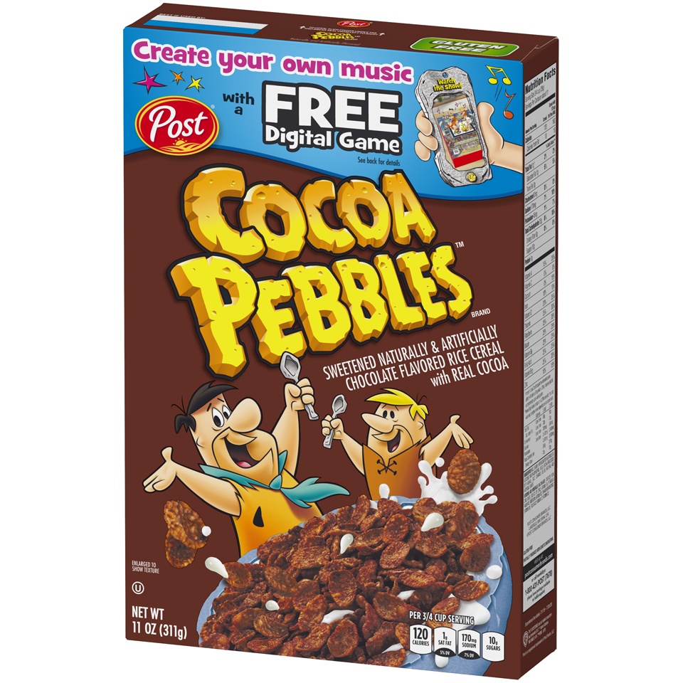 slide 5 of 8, Post Cocoa Pebbles Cereal, 11 oz