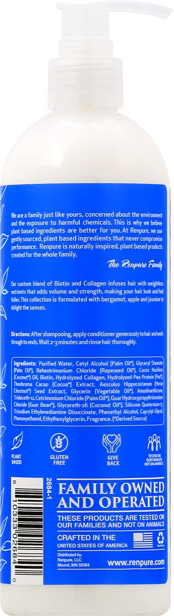 slide 7 of 12, Renpure Thicken & Strengthen Biotin & Collagen Conditioner 16 oz, 16 oz