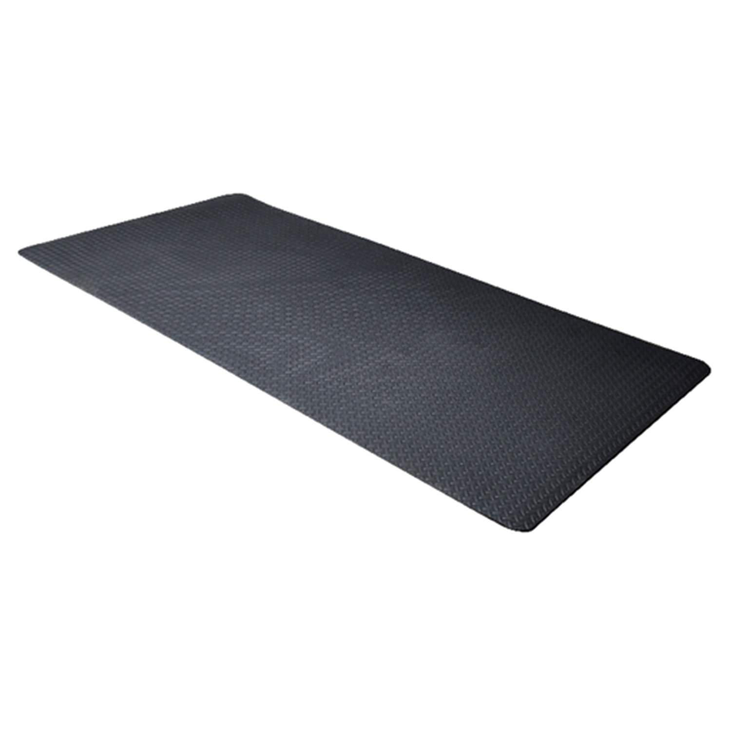 slide 1 of 1, CAP Multi use mat with diamond plate pattern, black, 1 ct