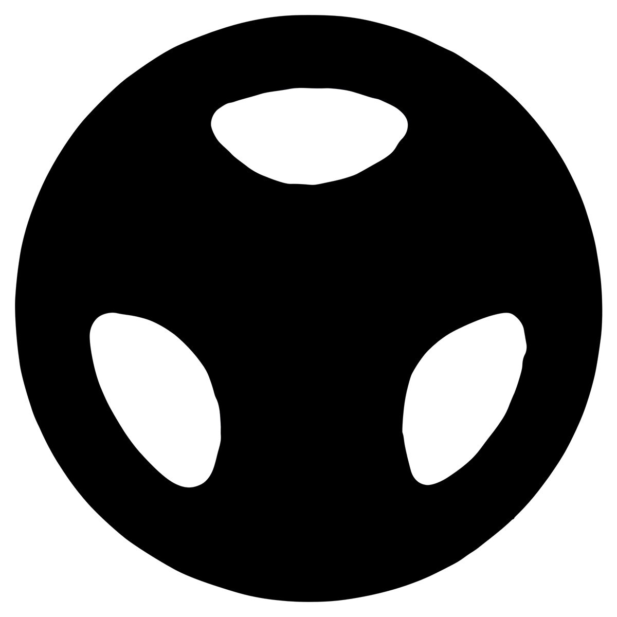 slide 2 of 2, CAP Barbell Standard Grip Plate, 1 ct