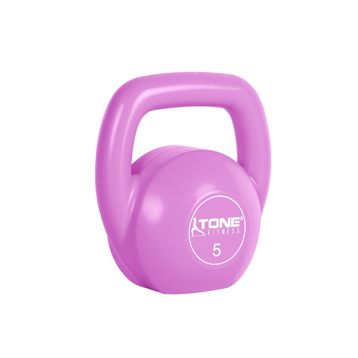 slide 5 of 13, Tone Fitness Vinyl Coated Cement Filled Kettlebell Weights, 1 ct