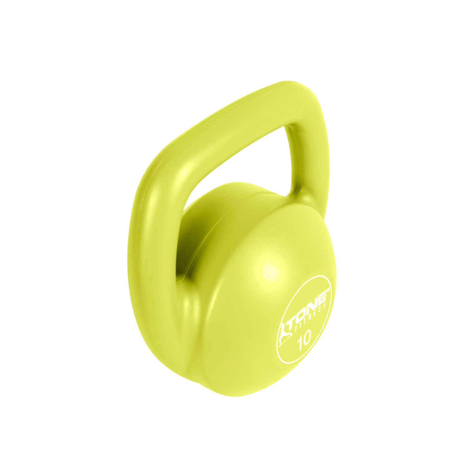 slide 3 of 3, Tone Fitness Vinyl Coated Cement Filled Kettlebell Weights, 1 ct