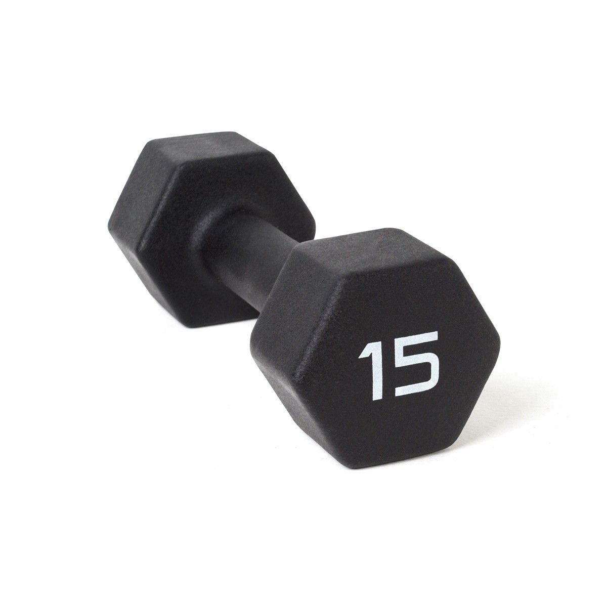 slide 1 of 1, CAP Barbell Neoprene Coated Dumbbell, 15 lb