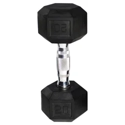 CAP Barbell Black Coated Hex Dumbbell