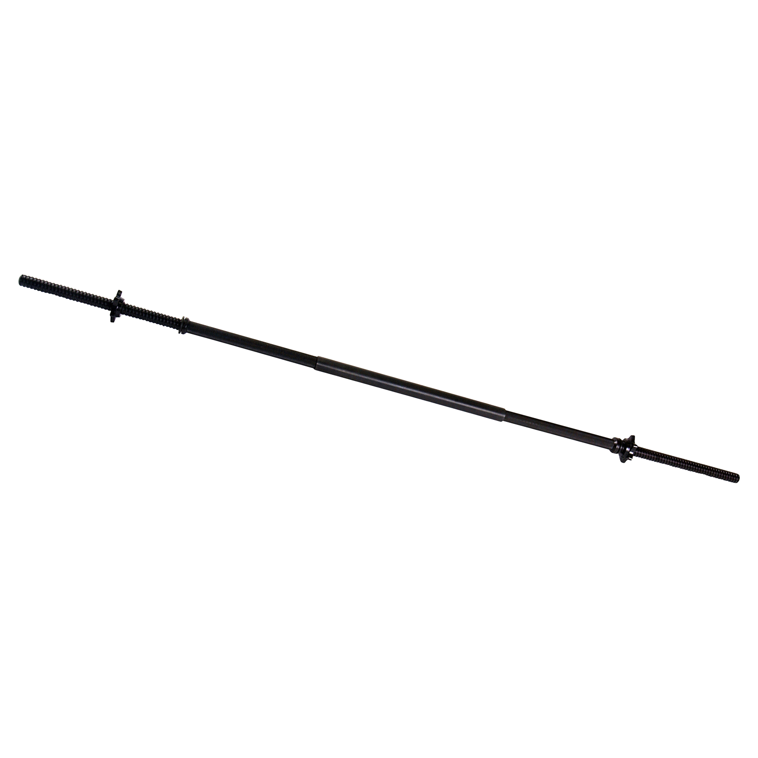 slide 1 of 1, CAPThreaded Straight Bar, Black Oxide, 5 ft