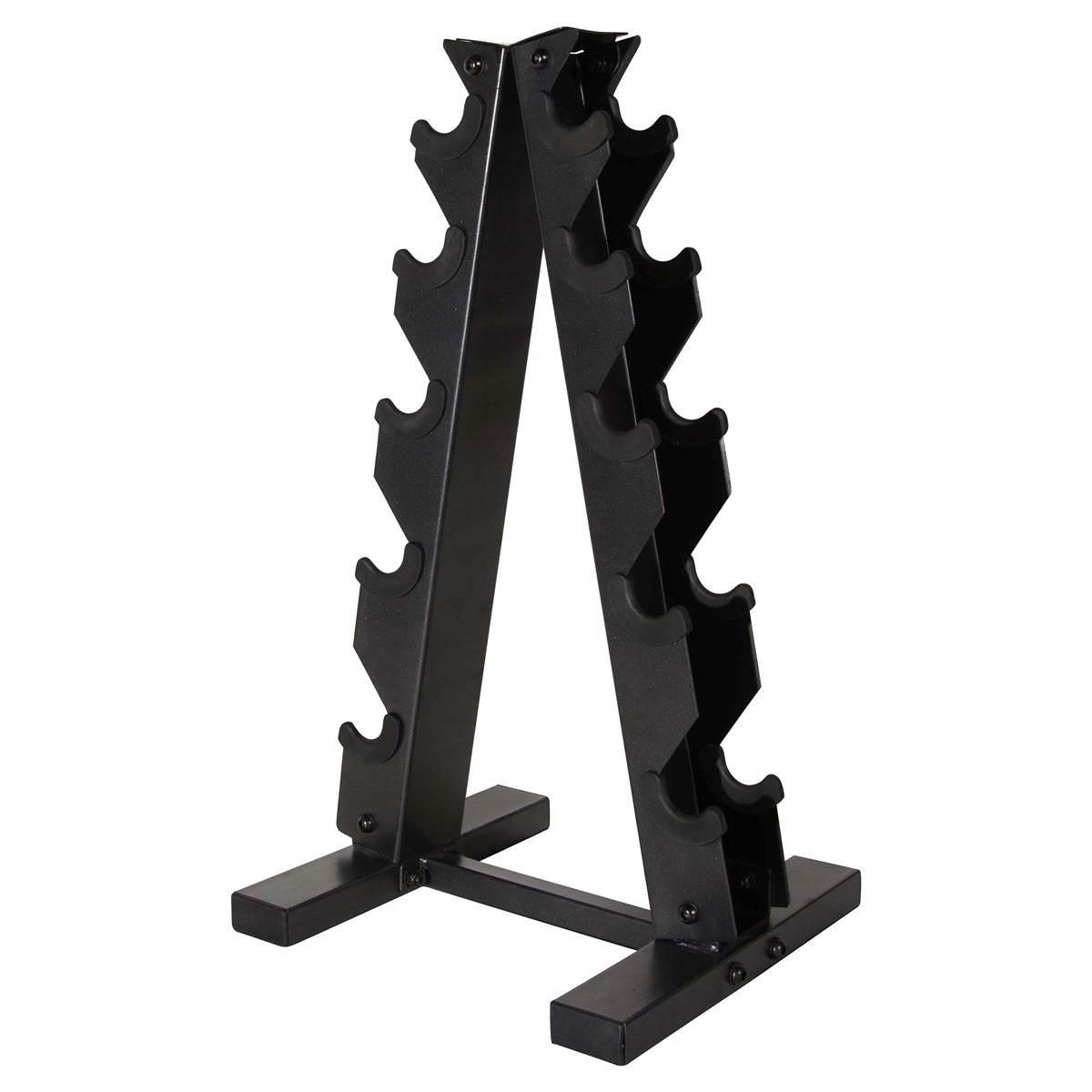 slide 2 of 2, CAP Barbell Black A Frame Dumbbell Rack, 1 ct