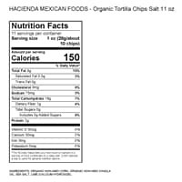 slide 2 of 5, Hacienda Authentic Organic Tortilla Chips, 11 oz