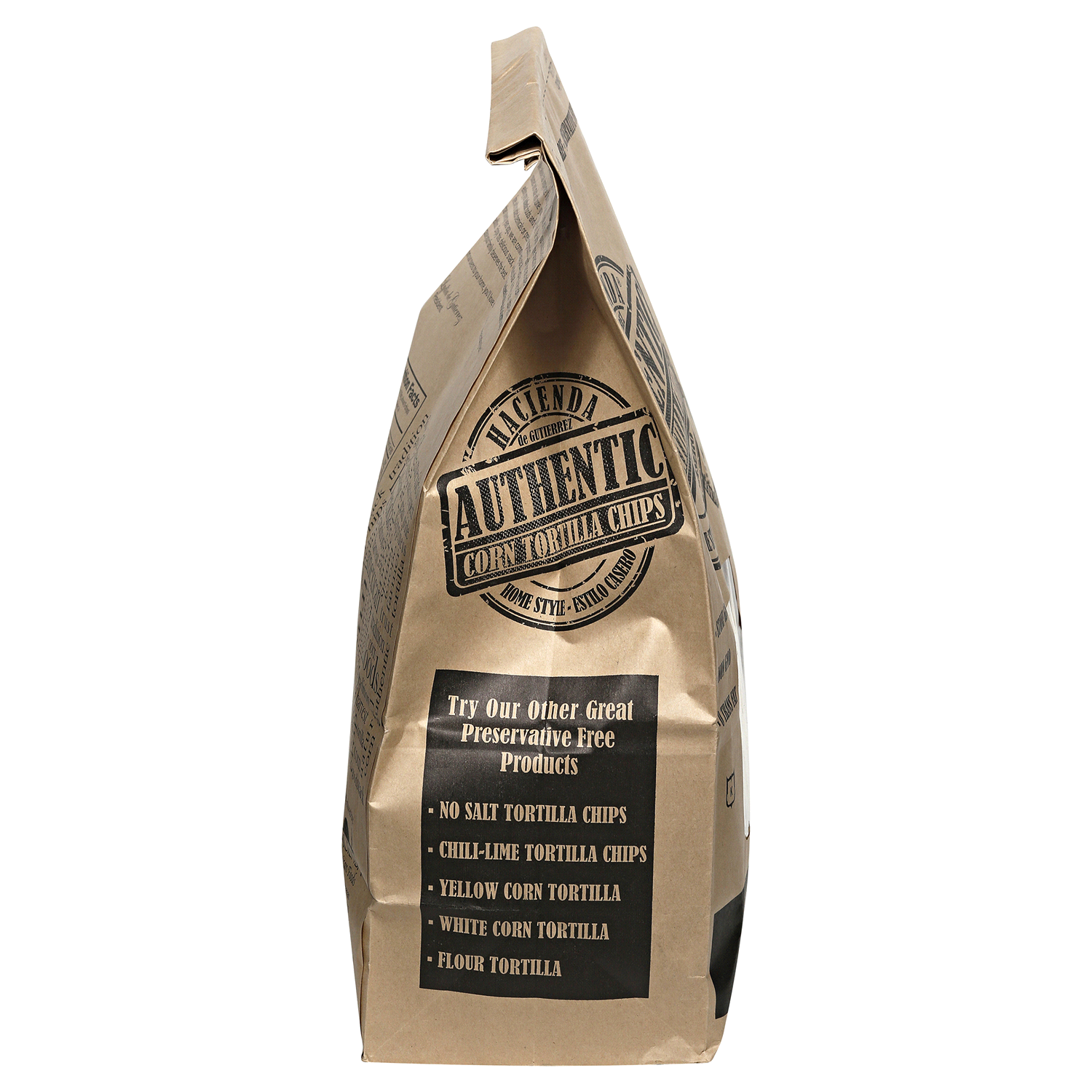 slide 2 of 3, Hacienda Authentic Salt Tortilla Chips, 14 oz