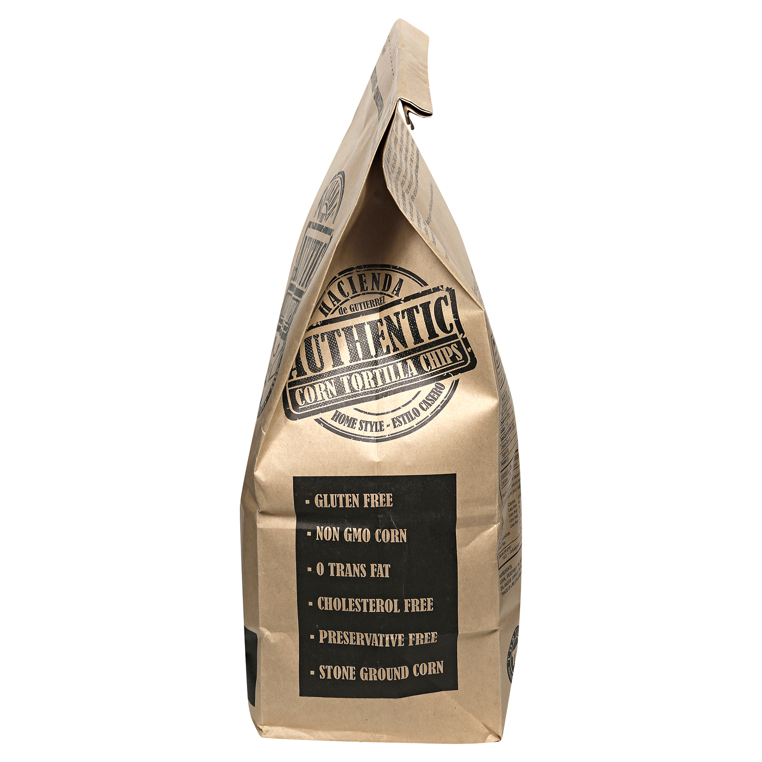 slide 3 of 3, Hacienda Authentic Salt Tortilla Chips, 14 oz