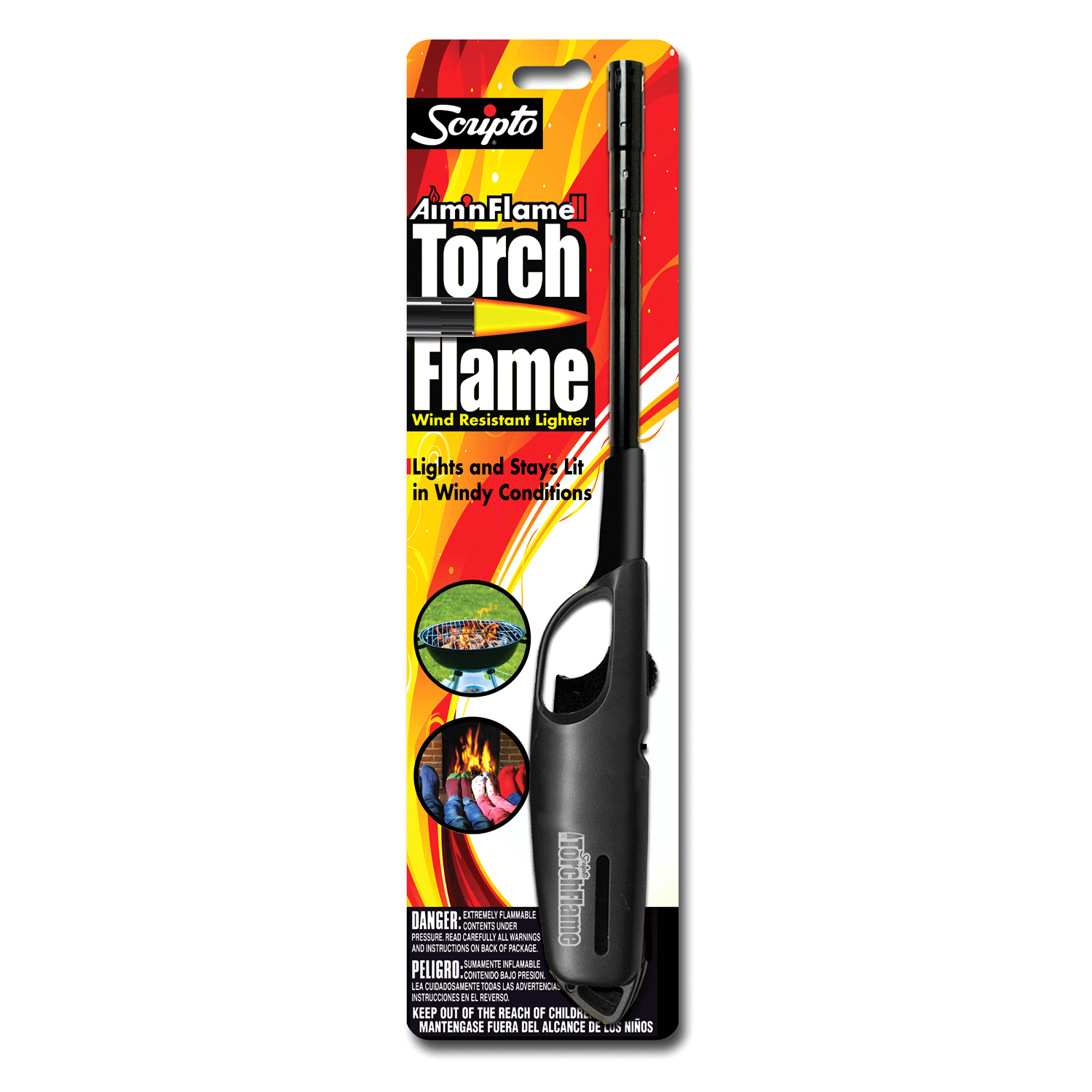 slide 1 of 1, Scripto Utility Wind Resistnt Lighter, 1 ct