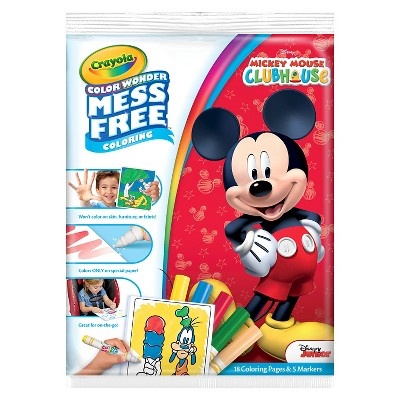 slide 1 of 1, Crayola Color Wonder Mickey And The Roadster Racers Mess Free Coloring Pad, 1 ct