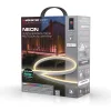 Monster Neon Smart LED Light Strip, 16.4 ft, Indoor/Outdoor, Multicolor and White Lights