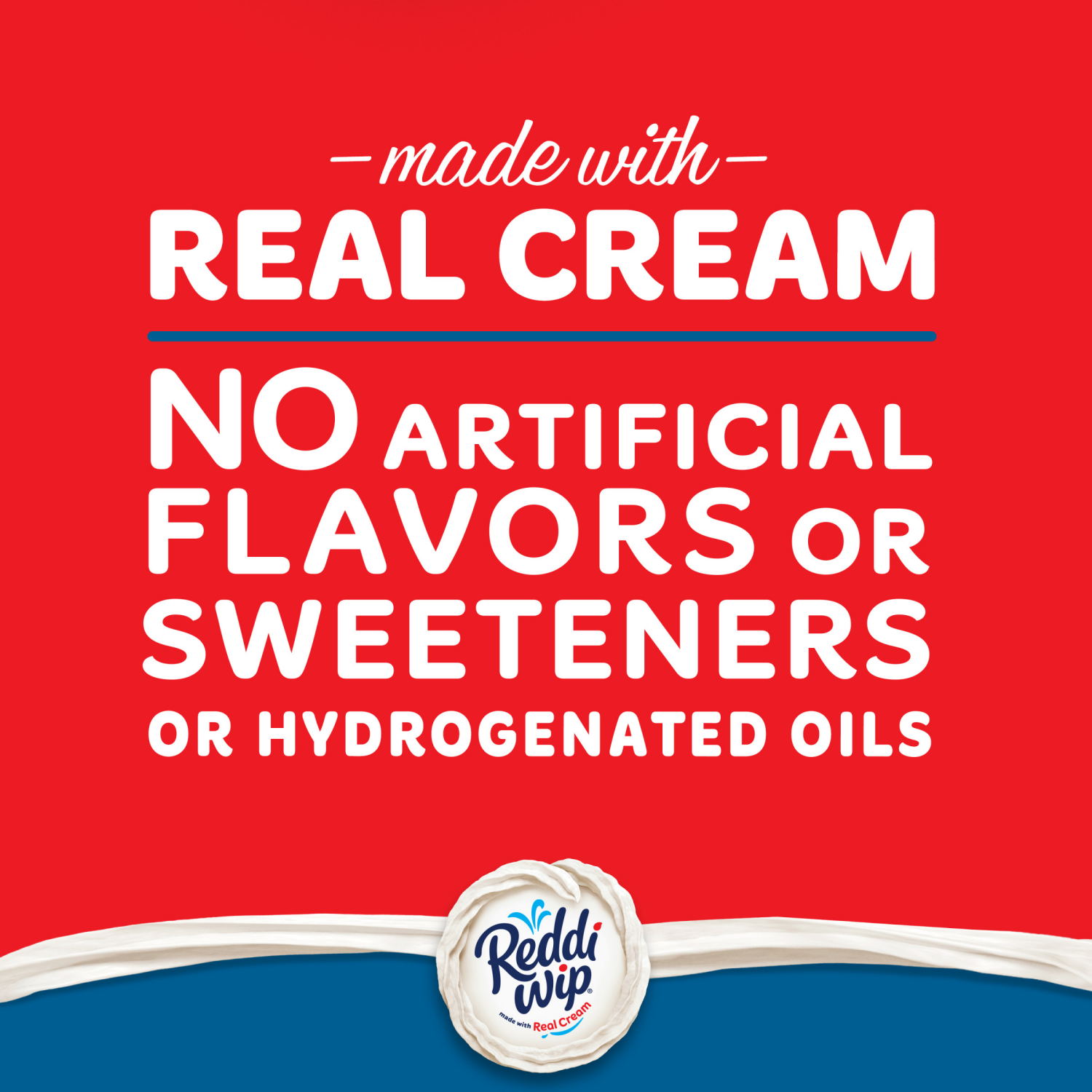 slide 2 of 5, Reddi-wip Original Whipped Topping Made with Real Cream, 13 oz, 13 oz