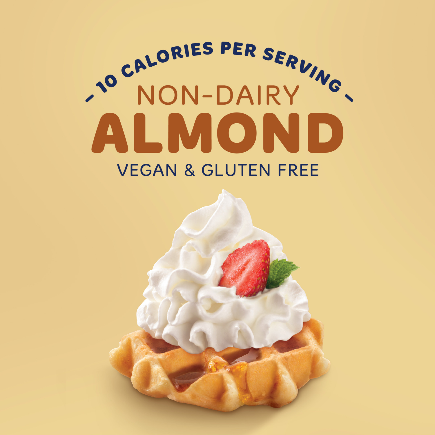 slide 5 of 7, Reddi-wip Vegan Non-Dairy Whipped Topping Made with Almond Milk, 6 oz, 6 oz