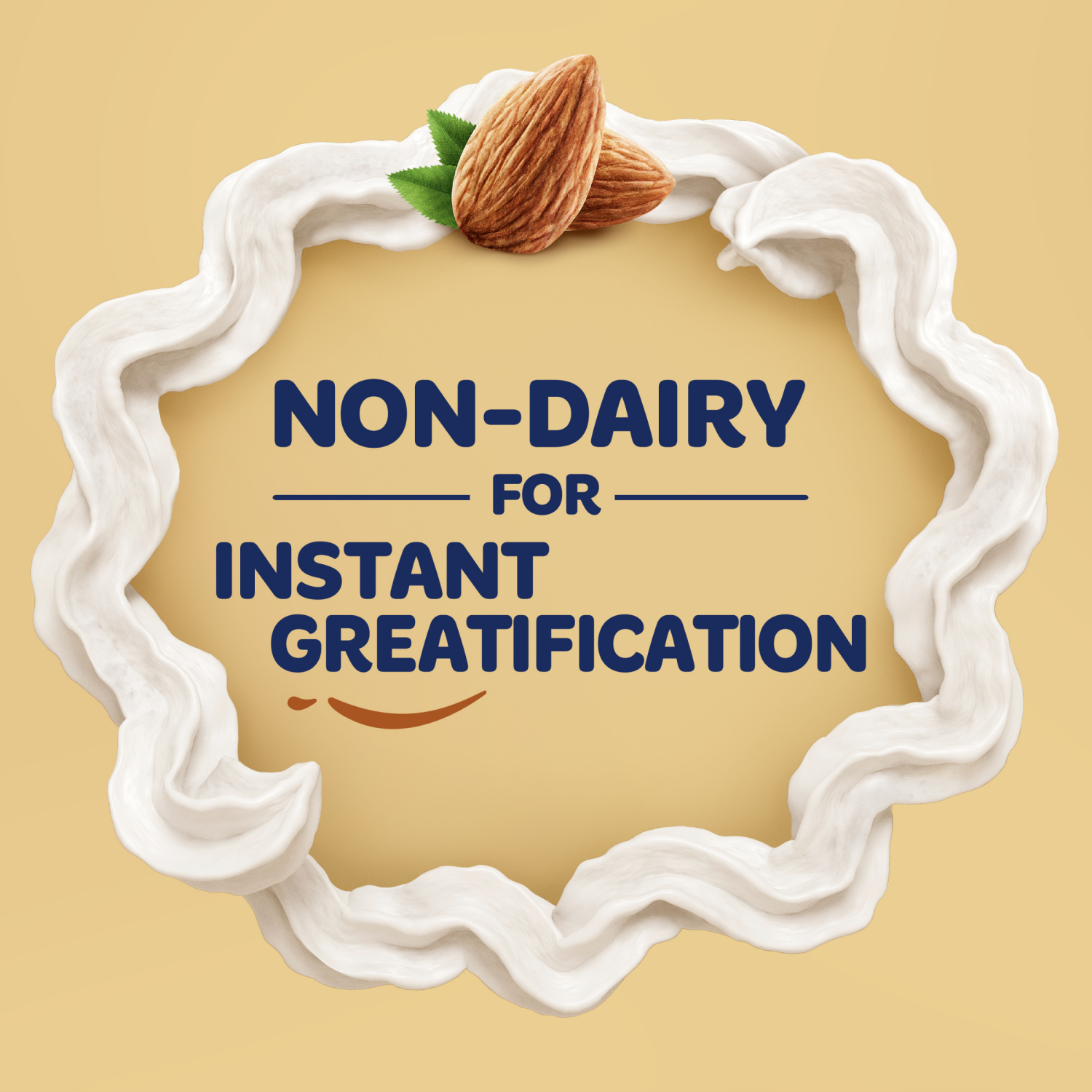 slide 6 of 7, Reddi-wip Vegan Non-Dairy Whipped Topping Made with Almond Milk, 6 oz, 6 oz