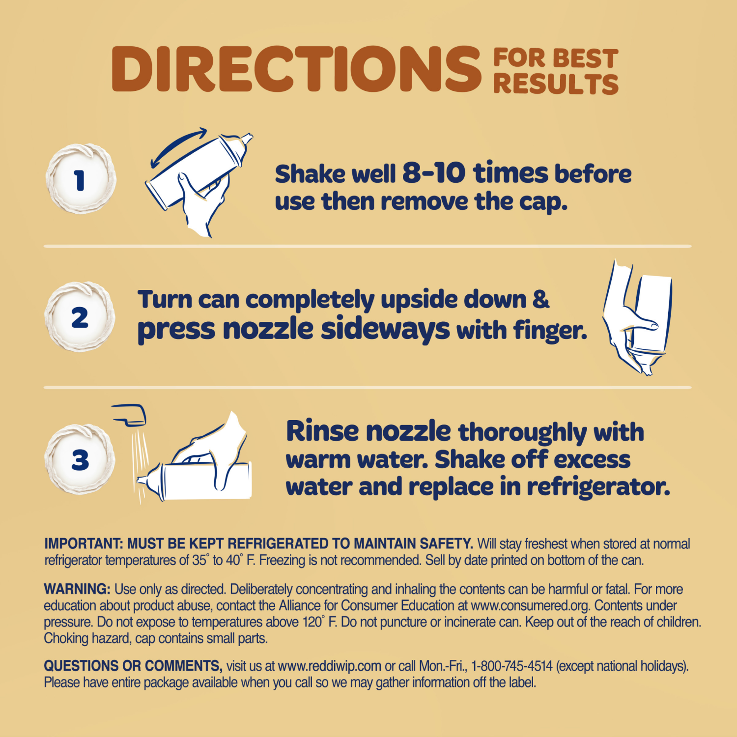 slide 7 of 7, Reddi-wip Vegan Non-Dairy Whipped Topping Made with Almond Milk, 6 oz, 6 oz