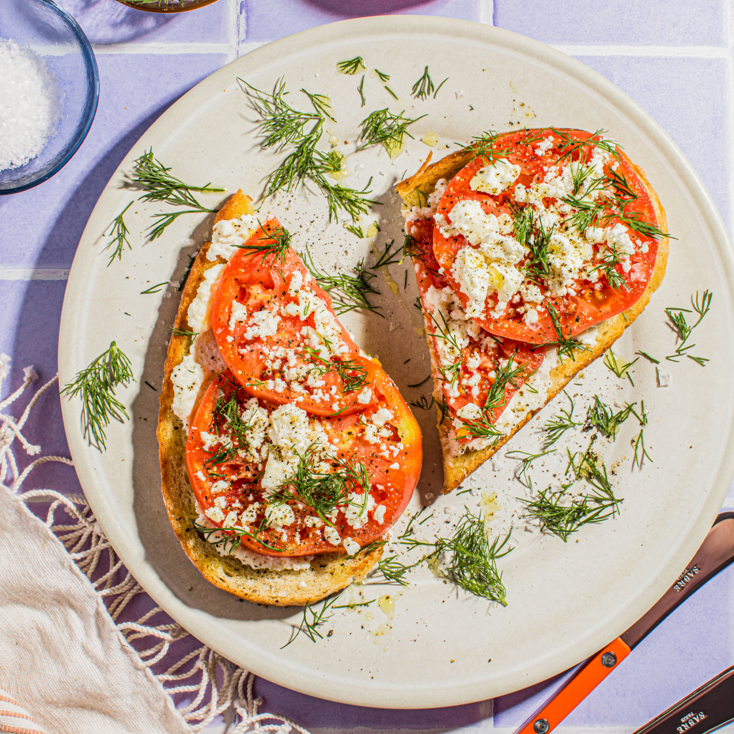slide 5 of 5, Athenos Tomato & Basil Crumbled Traditional Feta Cheese 6 oz, 6 oz