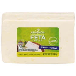 Athenos Traditional Feta Cheese Chunk