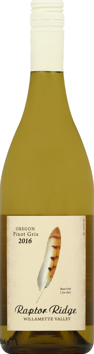 slide 2 of 2, Raptor Ridge Pinot Gris 750 ml, 750 ml