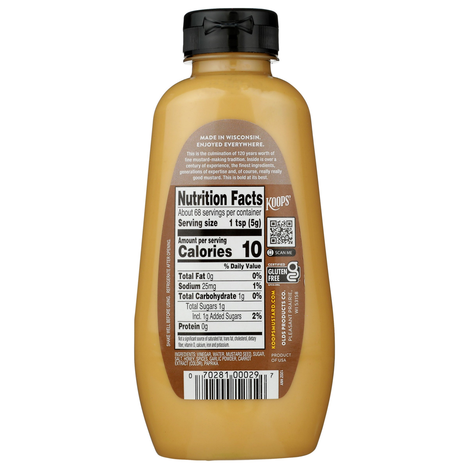 slide 2 of 2, Koops' Koop's Honey Mustard, 12 oz