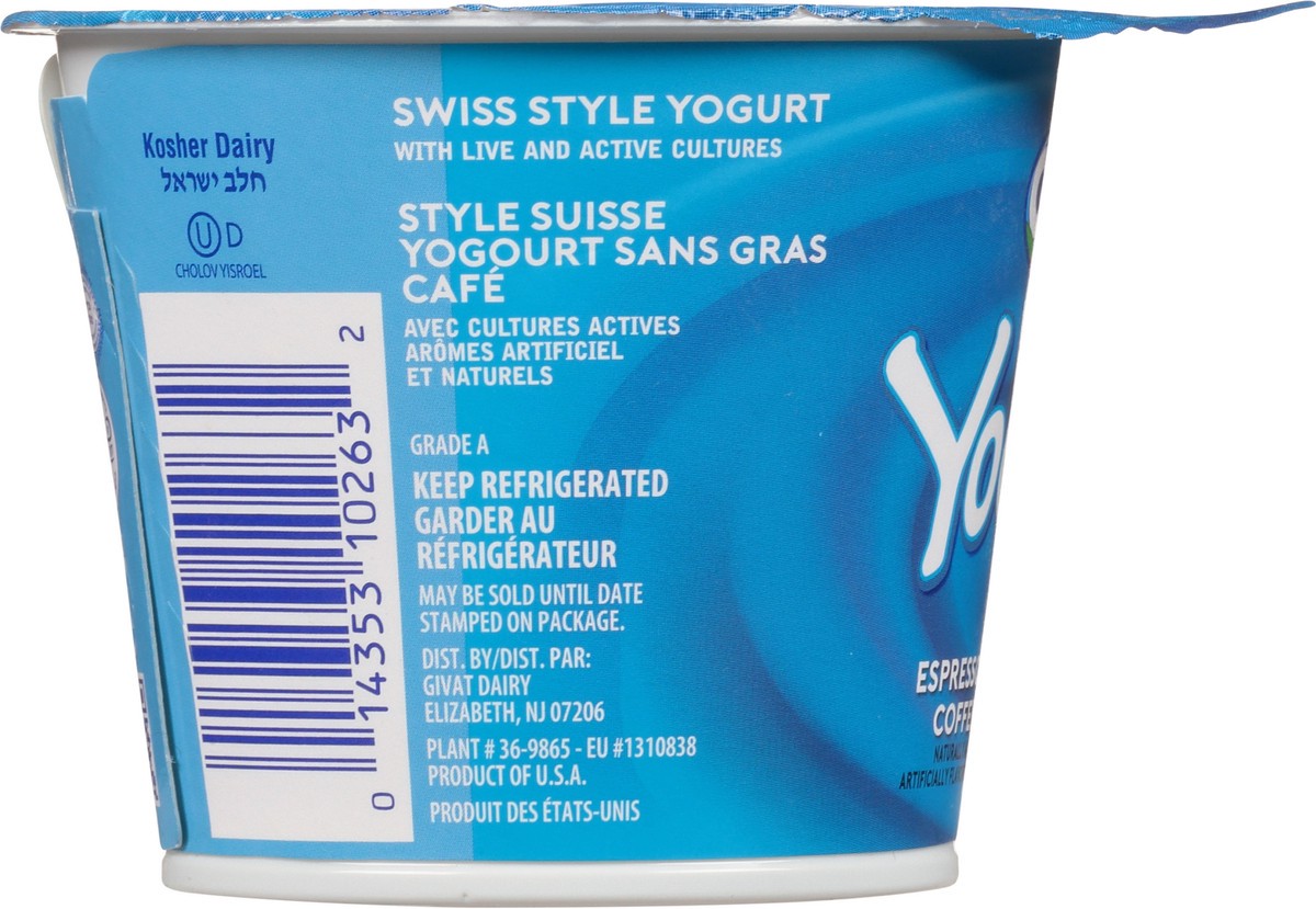 slide 8 of 14, Givat YogoLite Espresso Coffee Blended Nonfat Yogurt 5 oz, 5 oz