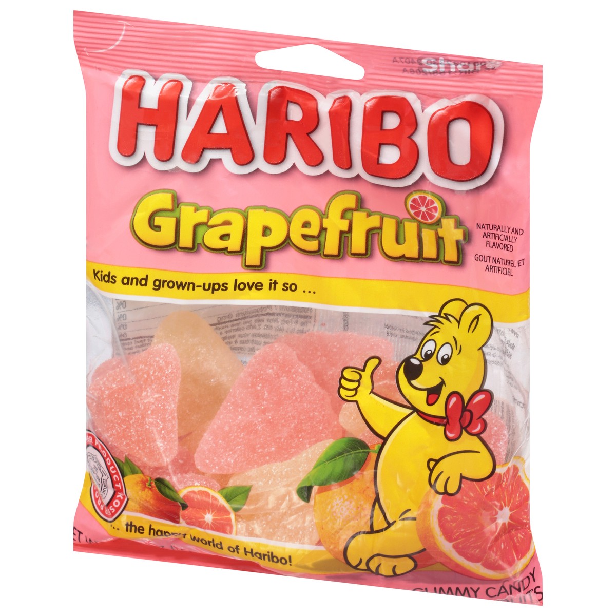 slide 7 of 13, Haribo Grapefruit Gummy Candy Share Size 5.29 oz, 5.29 oz