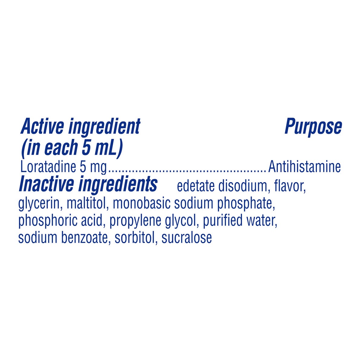 slide 3 of 9, Claritin Children's 5 mg Grape Taste Allergy 2 fl oz, 2 fl oz