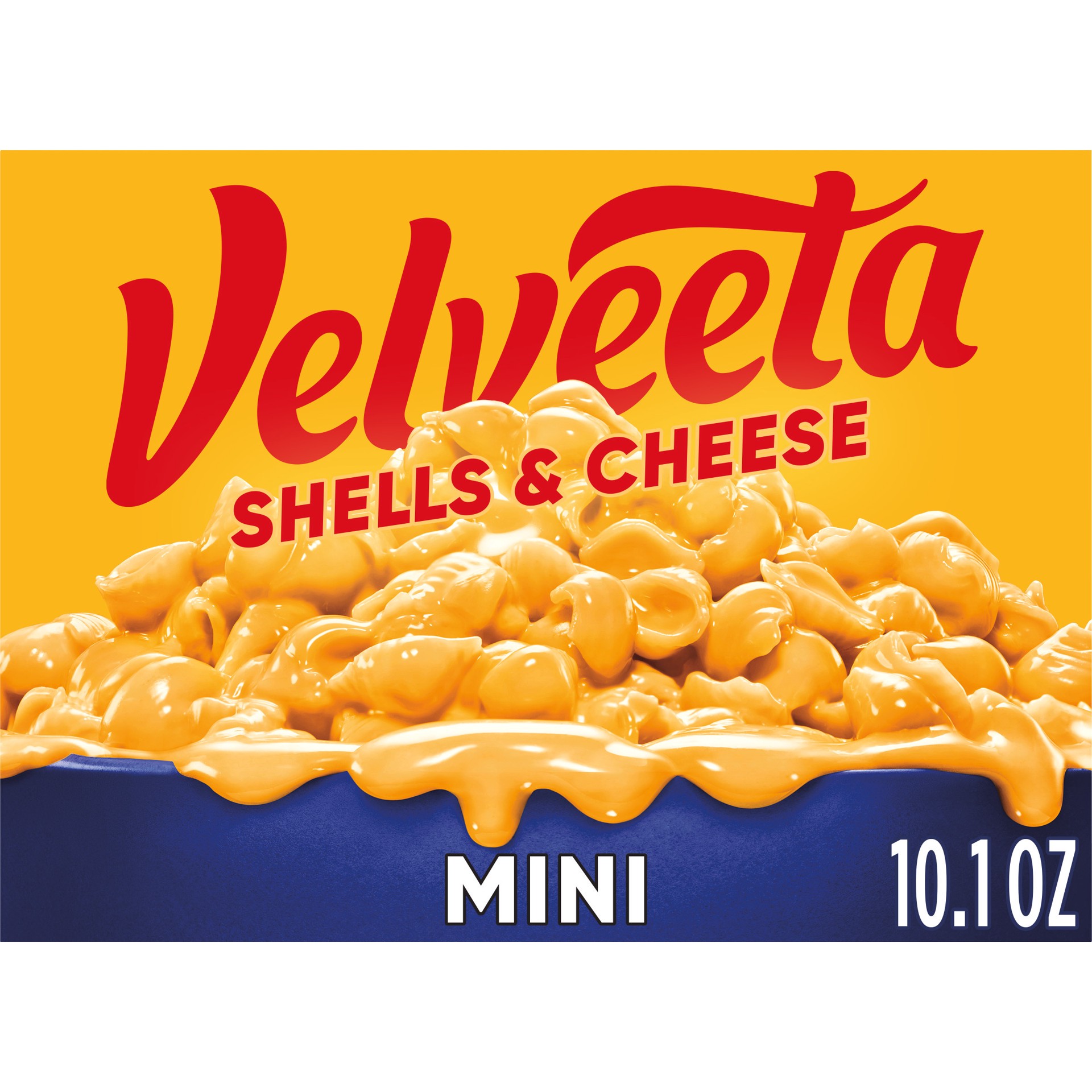 slide 1 of 9, Velveeta Shells & Cheese Mini Shell Pasta & Cheese Sauce, 10.1 oz Box, 10.1 oz