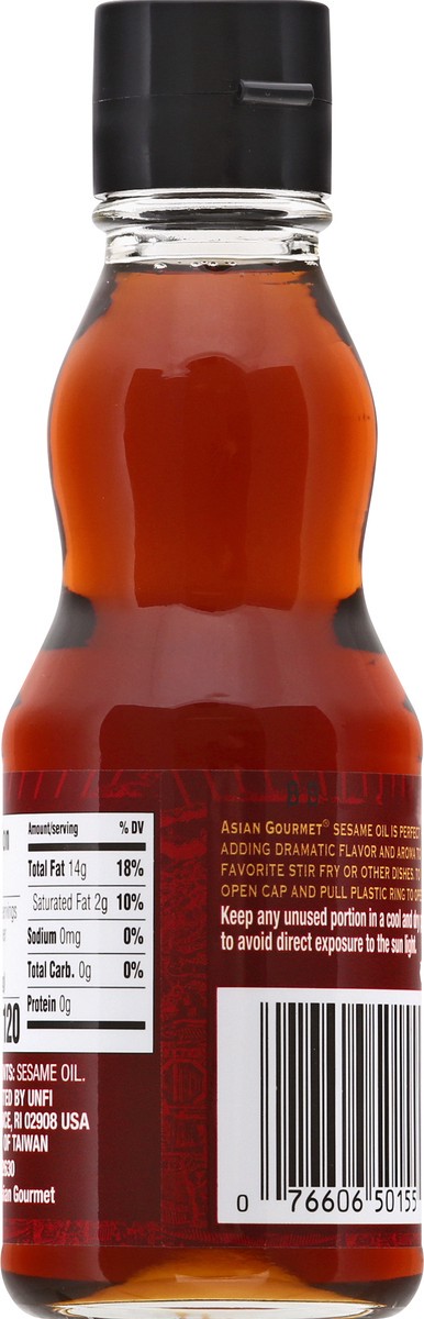 slide 10 of 11, Asian Gourmet Imported Sesame Oil, 6.2 fl oz