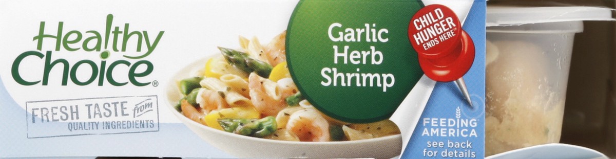 slide 4 of 6, Healthy Choice Garlic Herb Shrimp, 8.5 oz