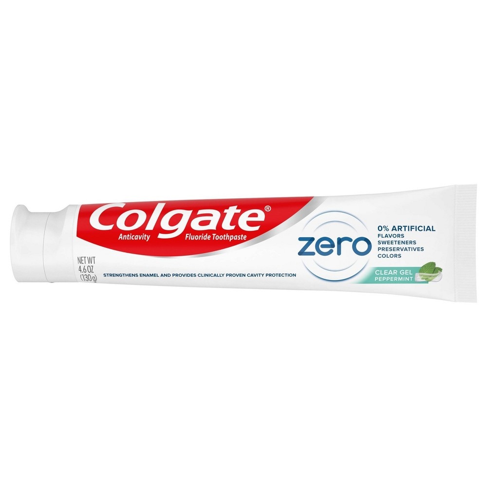 Colgate Zero Toothpaste Natural Peppermint Flavor with Fluoride 4.6