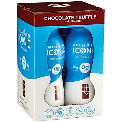 Iconic Protein Protein Drink, Chocolate Truffle, 11.5 Fl Oz, Pack