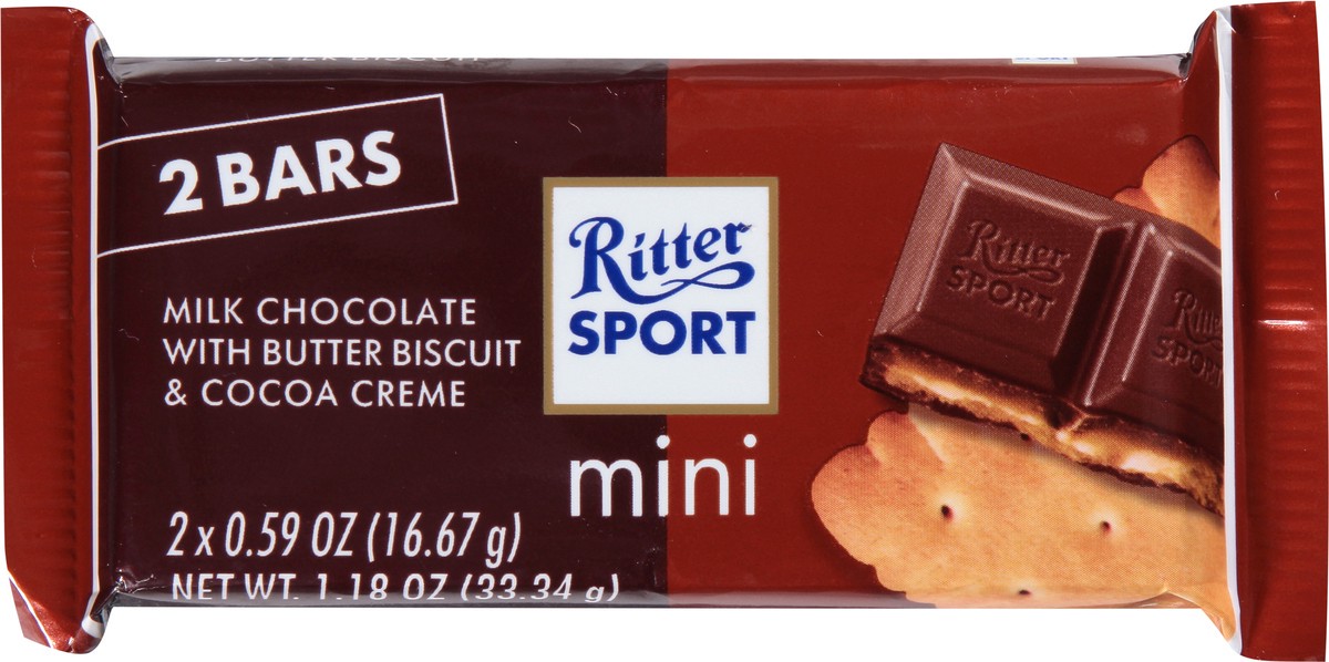 slide 11 of 11, Ritter Sport Milk Chocolate Butter Biscu, 1.18z