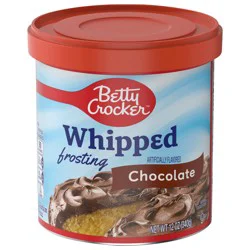 Betty Crocker Whipped Chocolate Frosting, Gluten Free, 12 oz
