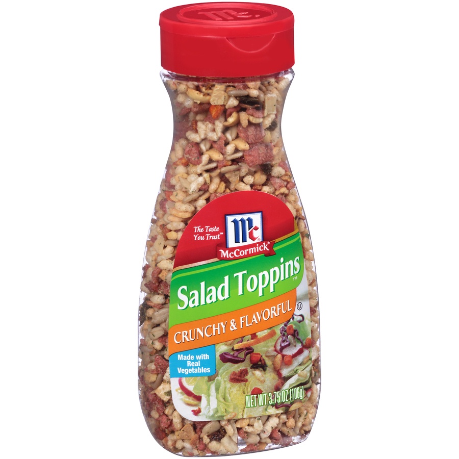 McCormick Crunchy & Flavorful Salad Toppings, 3.75 oz