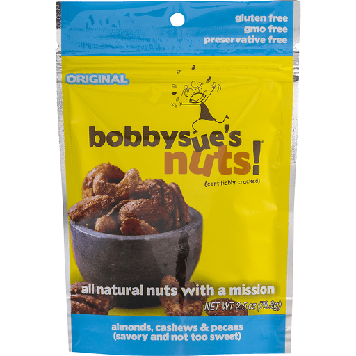 slide 8 of 17, BobbySue's  Original Nuts, 2.5 oz