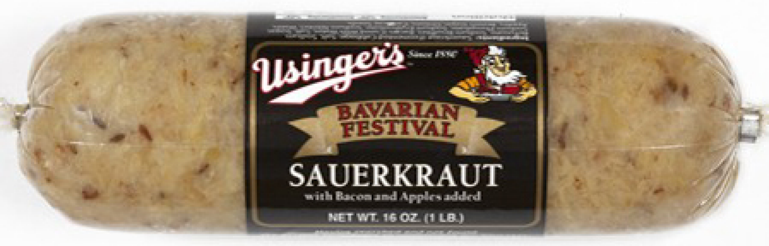 slide 1 of 1, Usingers Bavarian Style Sauerkraut - 16 oz, 16 oz