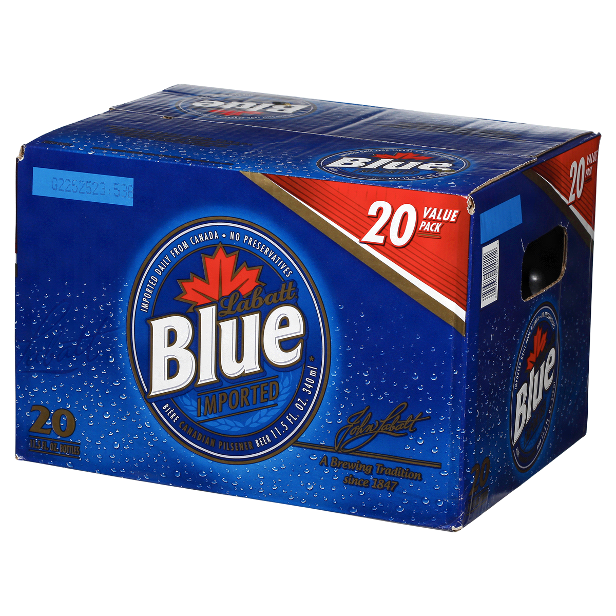 slide 6 of 6, Labatt Beer 20 ea, 20 ct