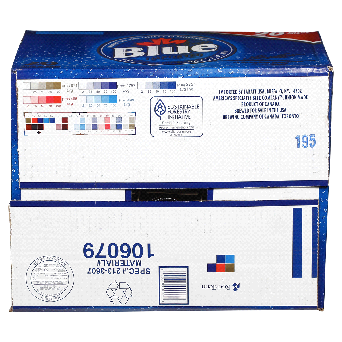 slide 5 of 6, Labatt Beer 20 ea, 20 ct