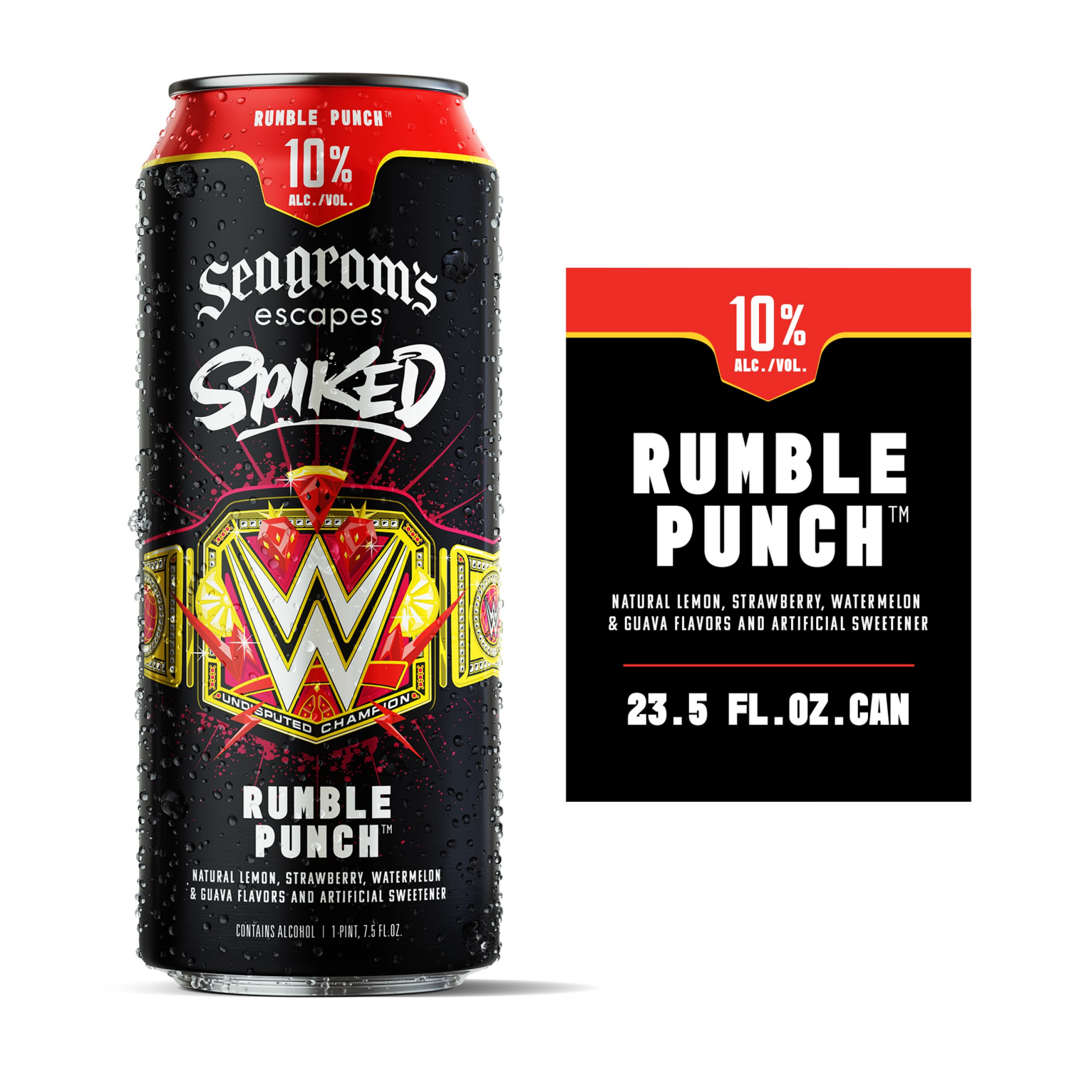 slide 1 of 1, Seagram's Spiked Jamaican Me Happy - 23.5oz, 23.5 oz