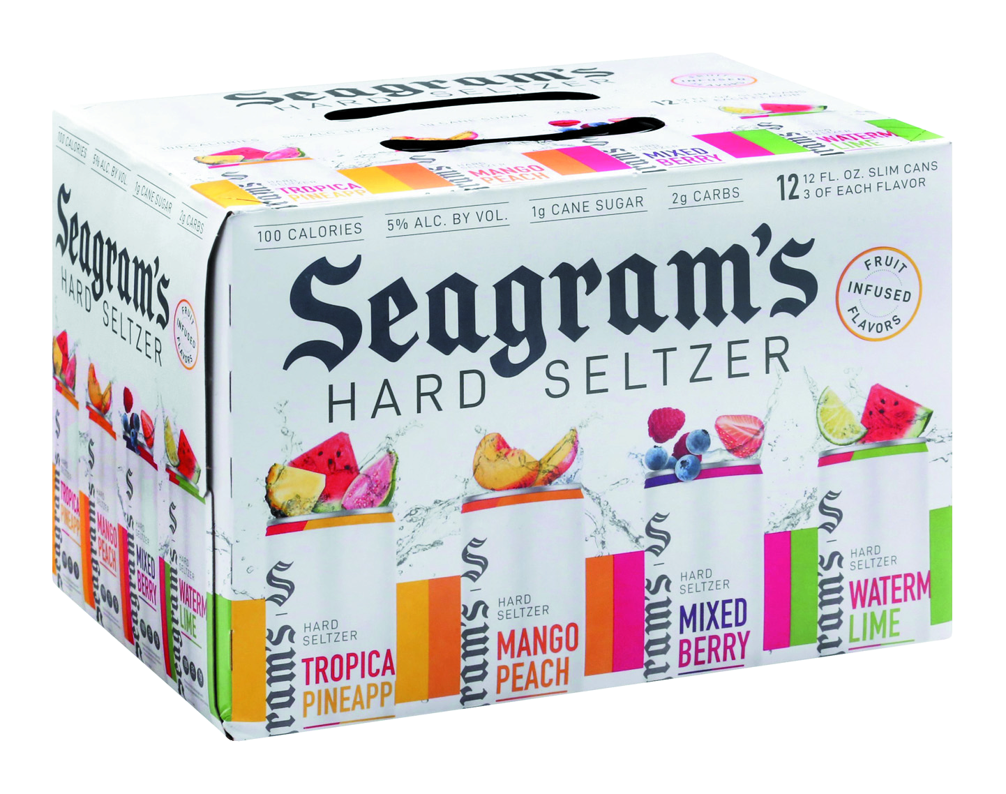 Seagram's Seltzer Variety 12 Pack Can 11.2 oz Shipt