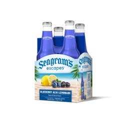 Seagram's Malt Beverage, Premium, Blue Acai Lemonade