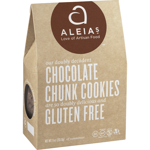 slide 2 of 8, Aleia's Gluten Free Chocolate Chunk Cookies , 9 oz