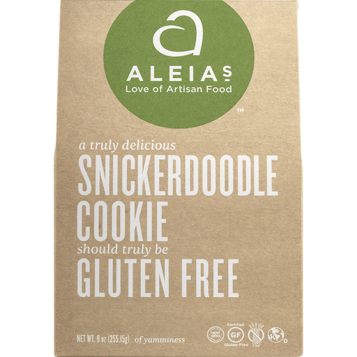 slide 6 of 8, Aleia's Snickerdoodle Cookie Gluten Free, 9 oz